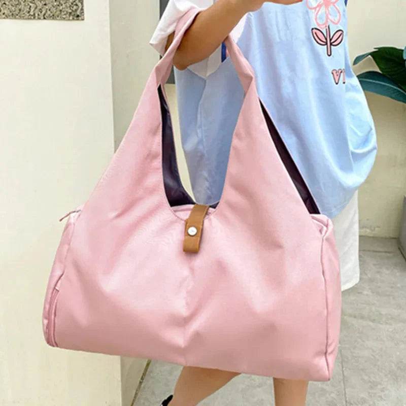 Women'S Multi-Purpose Sports Bag - Waterproof with Shoe Pocket for Yoga, Gym, and Travel - High Quality - FitnessLegends