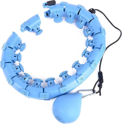 Weighted Hula Hoop – Adjustable Fit Hoop for Weight Loss - High Quality - FitnessLegends