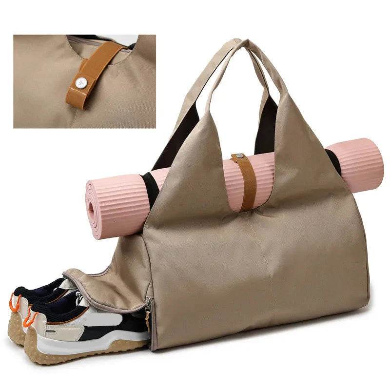 Women'S Multi-Purpose Sports Bag - Waterproof with Shoe Pocket for Yoga, Gym, and Travel - High Quality - FitnessLegends