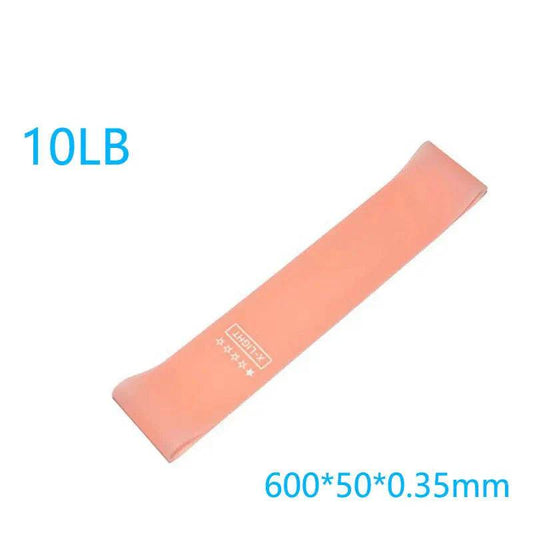 Elastic Resistance Bands Set for Yoga, Pilates, and Strength Training - 5-Pack - High Quality - FitnessLegends