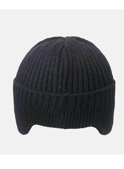 New Winter Men'S Hat – Outdoor Ear Protection Warm Knitted Cap with Windproof Visor, Thick Bicycle Scarf Cap for Men - High Quality - FitnessLegends