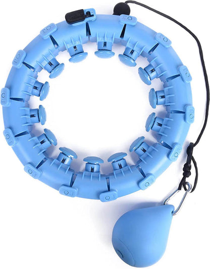 Weighted Hula Hoop – Adjustable Fit Hoop for Weight Loss - High Quality - FitnessLegends
