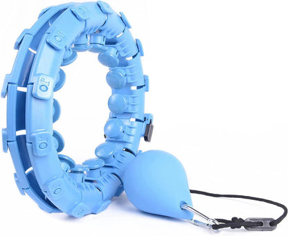 Weighted Hula Hoop – Adjustable Fit Hoop for Weight Loss - High Quality - FitnessLegends